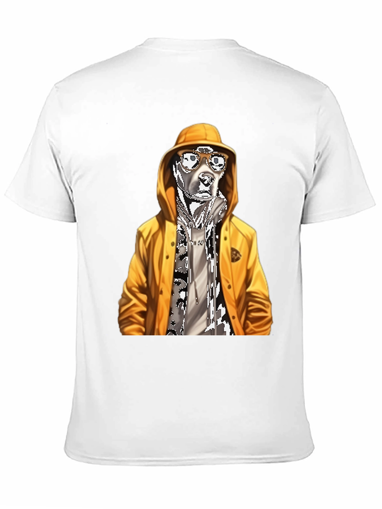 Cool Dog Graphic Tee - Black