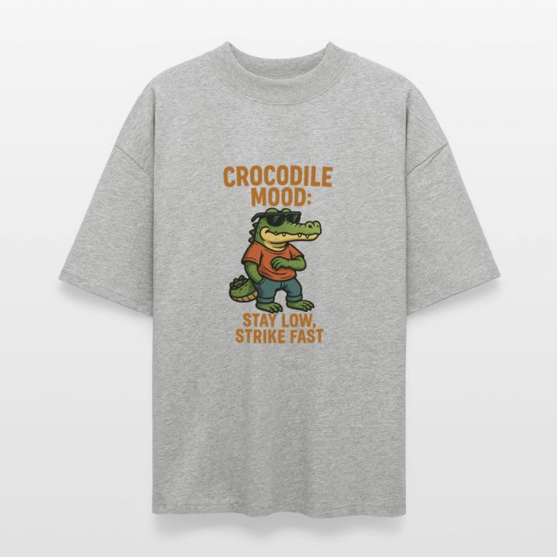 Crocodile mood: stay low, strike fast
