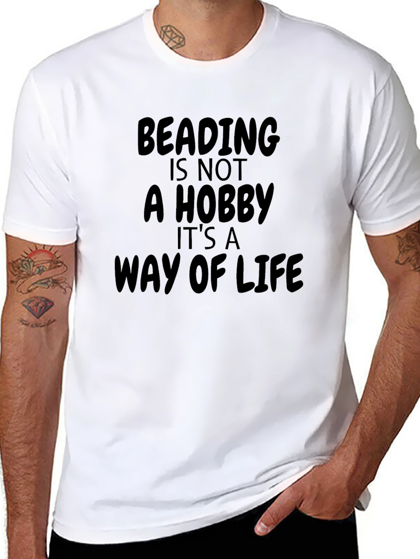 Beading is Not a Hobby - T-Shirt