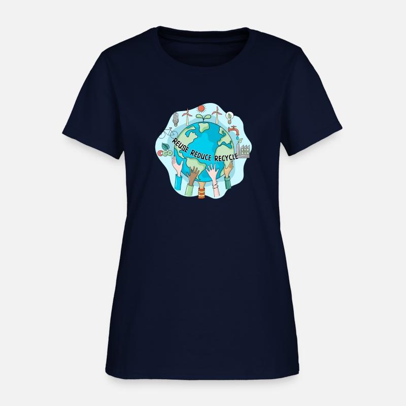 Cute Earth Day Reuse Reduce Recycle