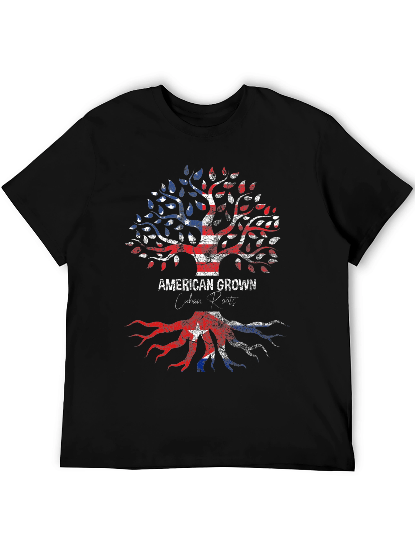 American Grown Cuban Roots Graphic Tee