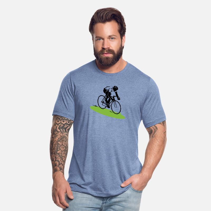 "Cyclist in Motion – Minimal Silhouette Art"