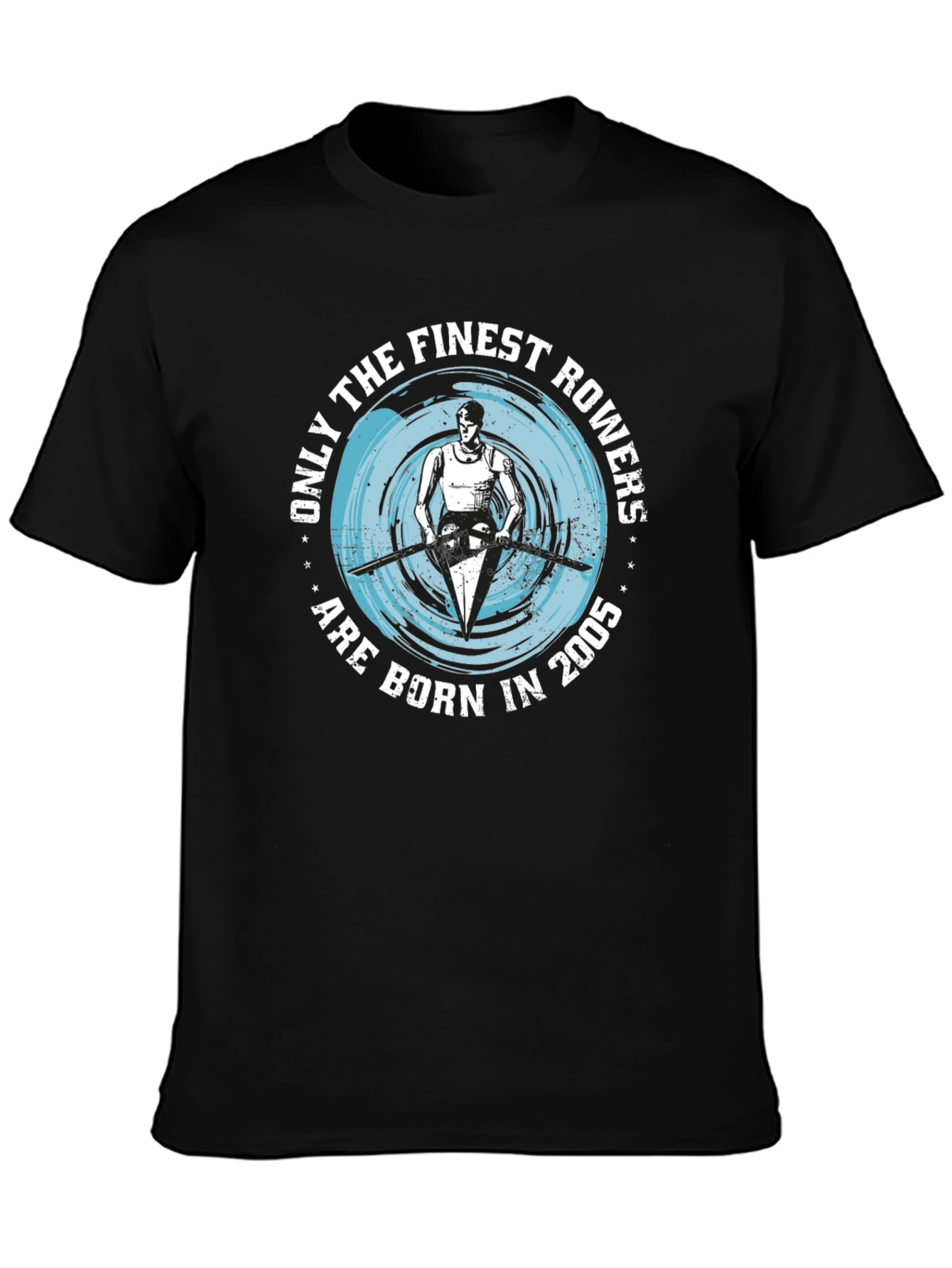 Finest Rowers Born in 2005 Black T-Shirt