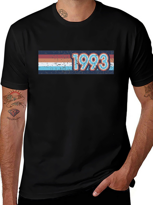 Retro 1993 Graphic T-Shirt - Vintage Birthday Tee