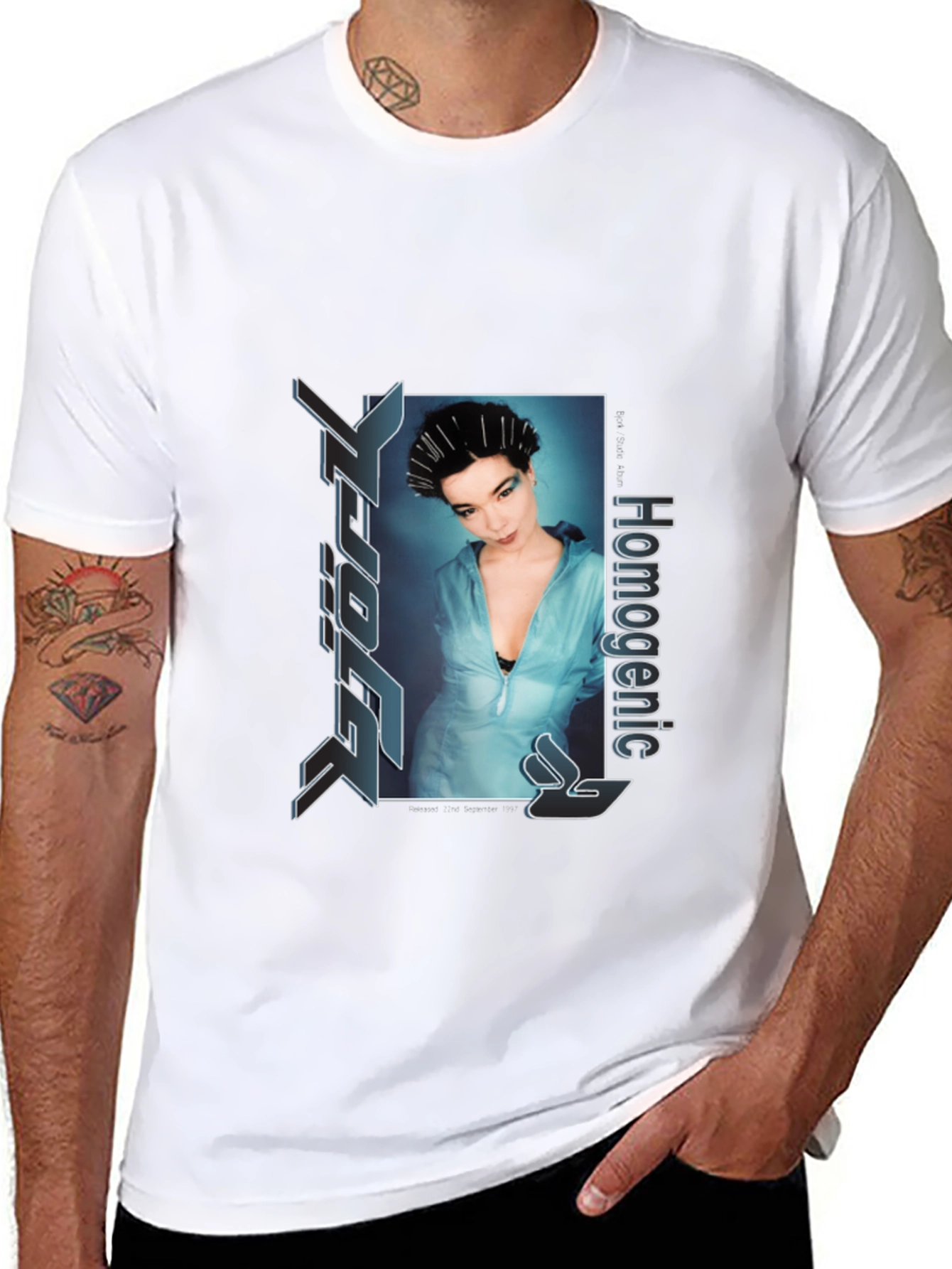 Björk Homogenic Graphic Print T-Shirt