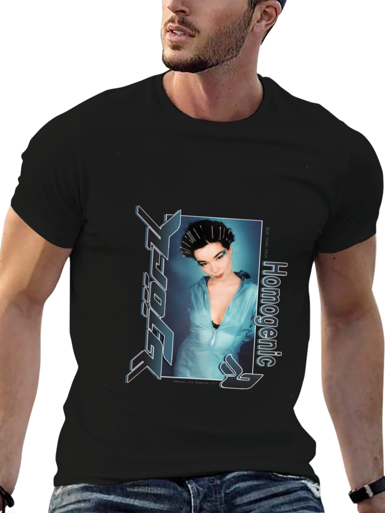 Björk Homogenic Graphic Print T-Shirt