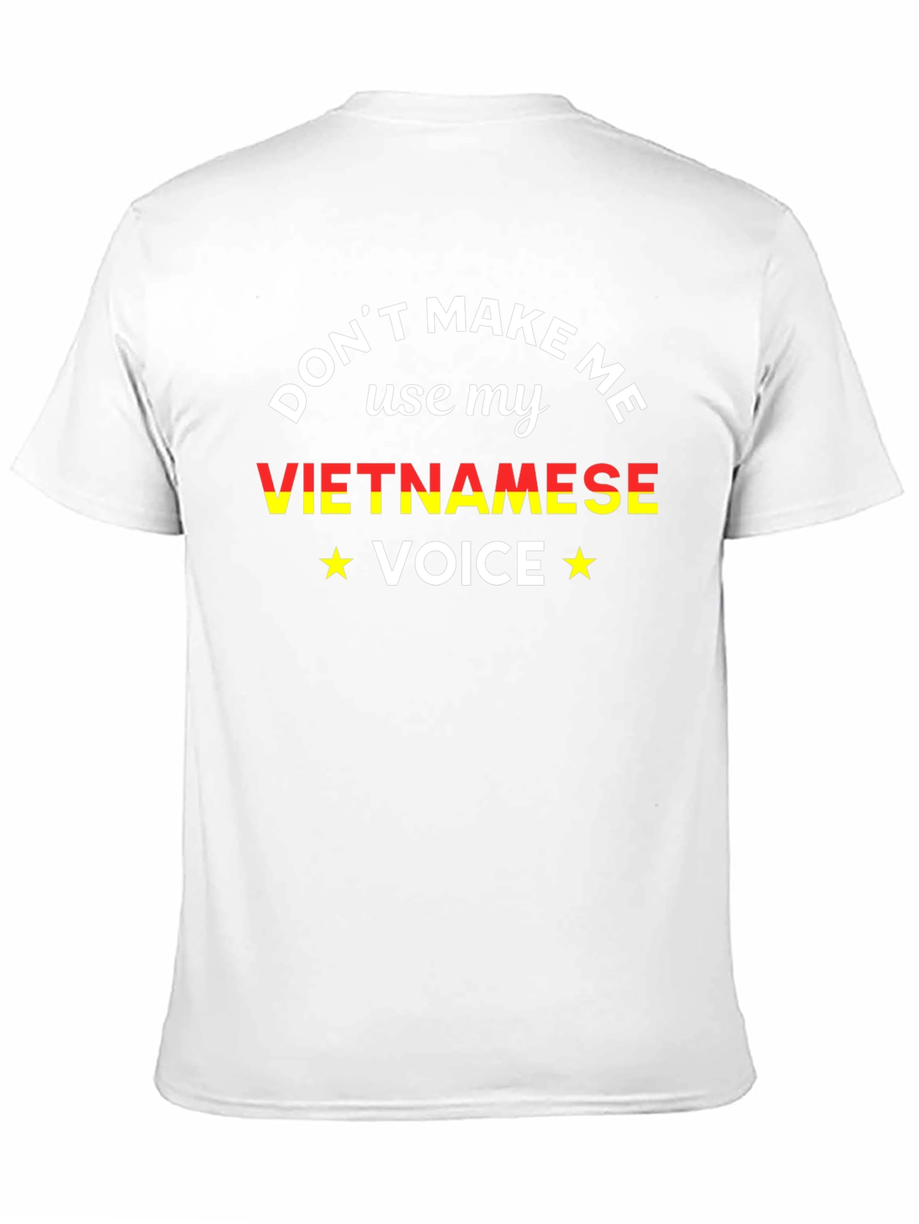 Vietnamese Voice Graphic Tee - Unisex Black T-Shirt