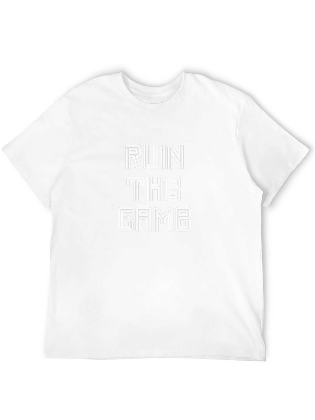 Ruin The Game Graphic Tee - Bold Statement Shirt
