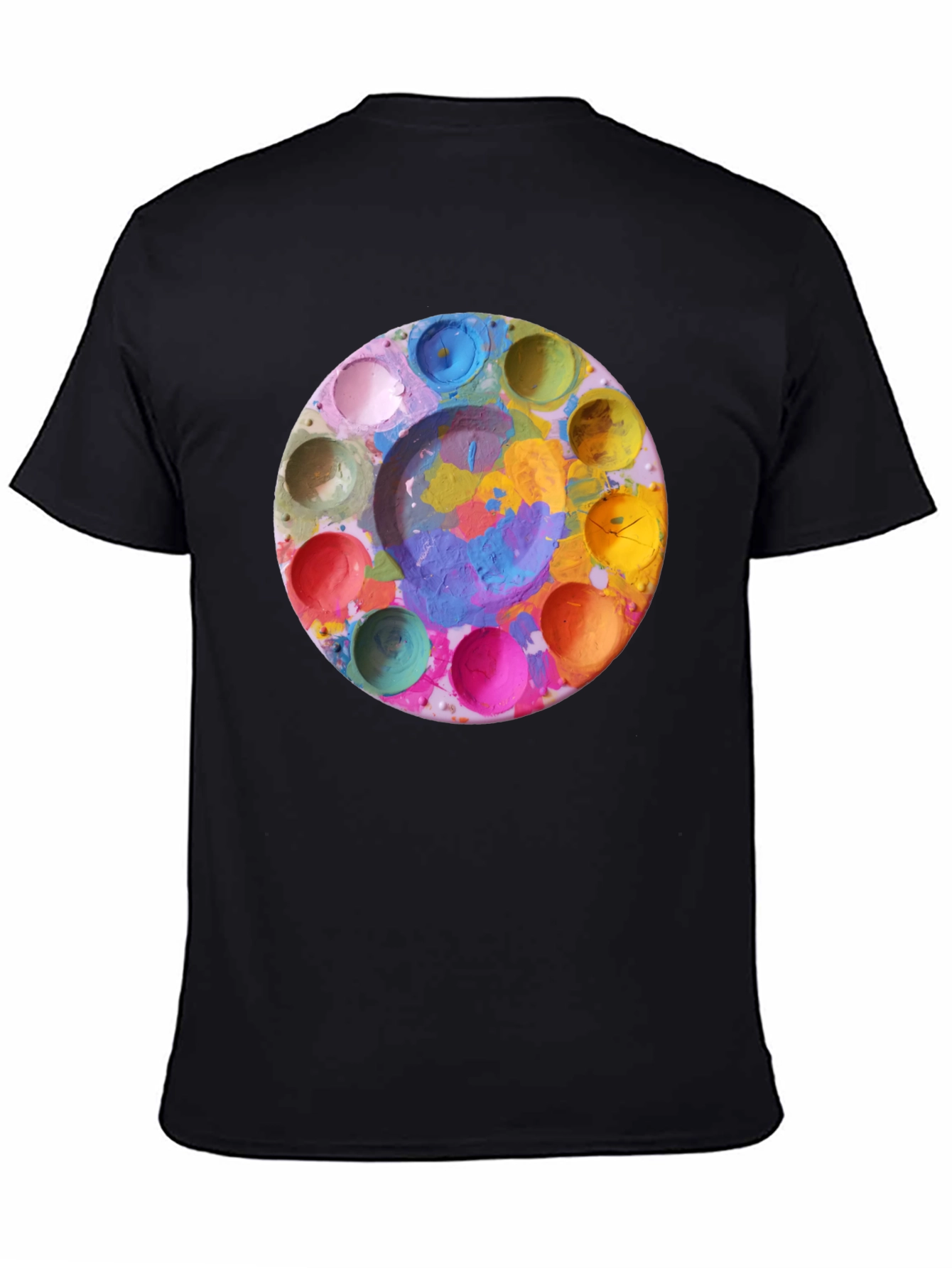 Painters Palette T-Shirt - Artistic Design