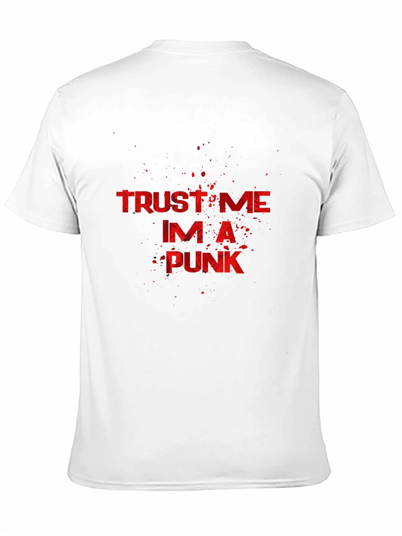 Trust Me Im A Punk T-Shirt - Black