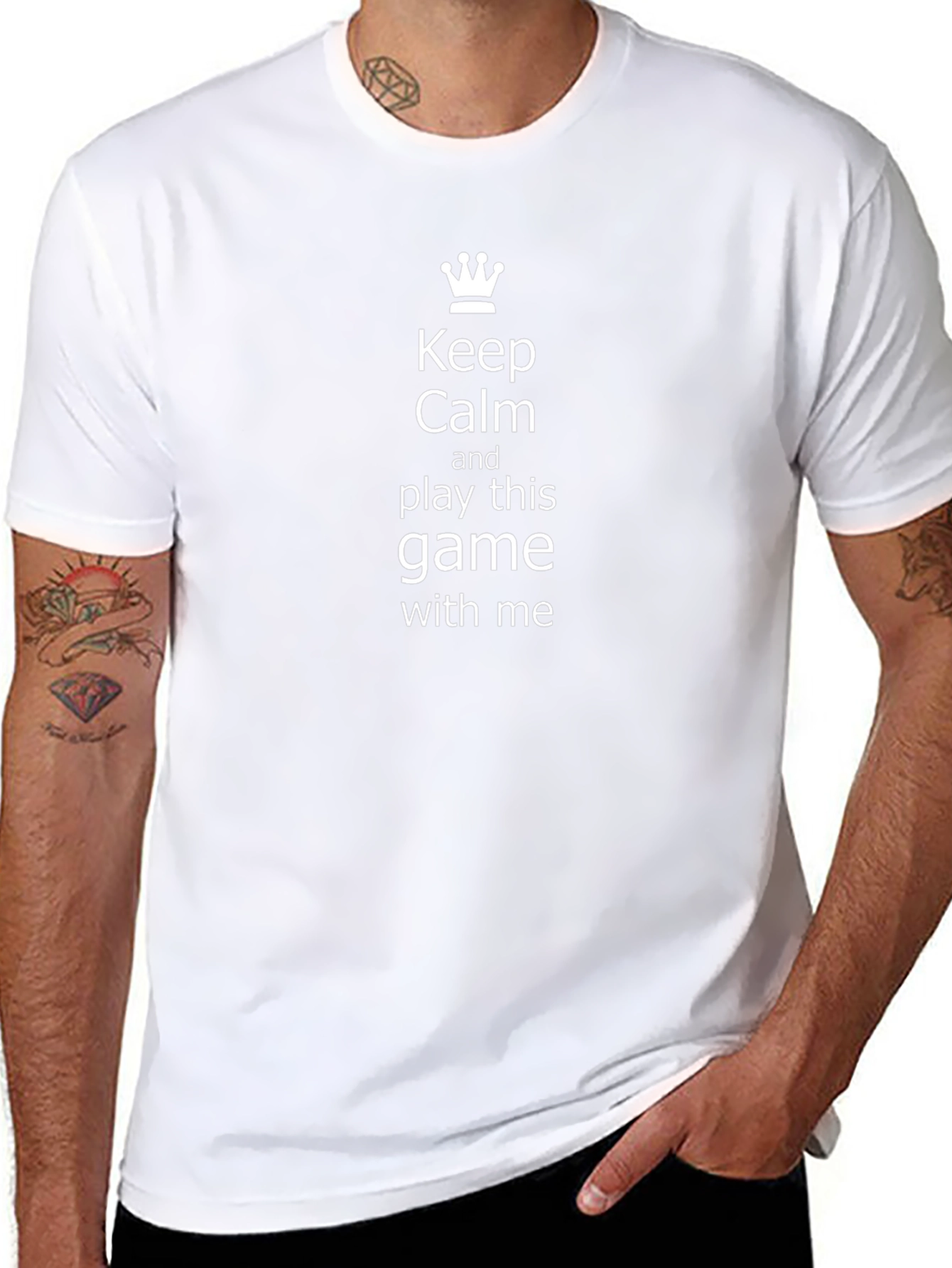 Keep Calm and Play Game T-Shirt