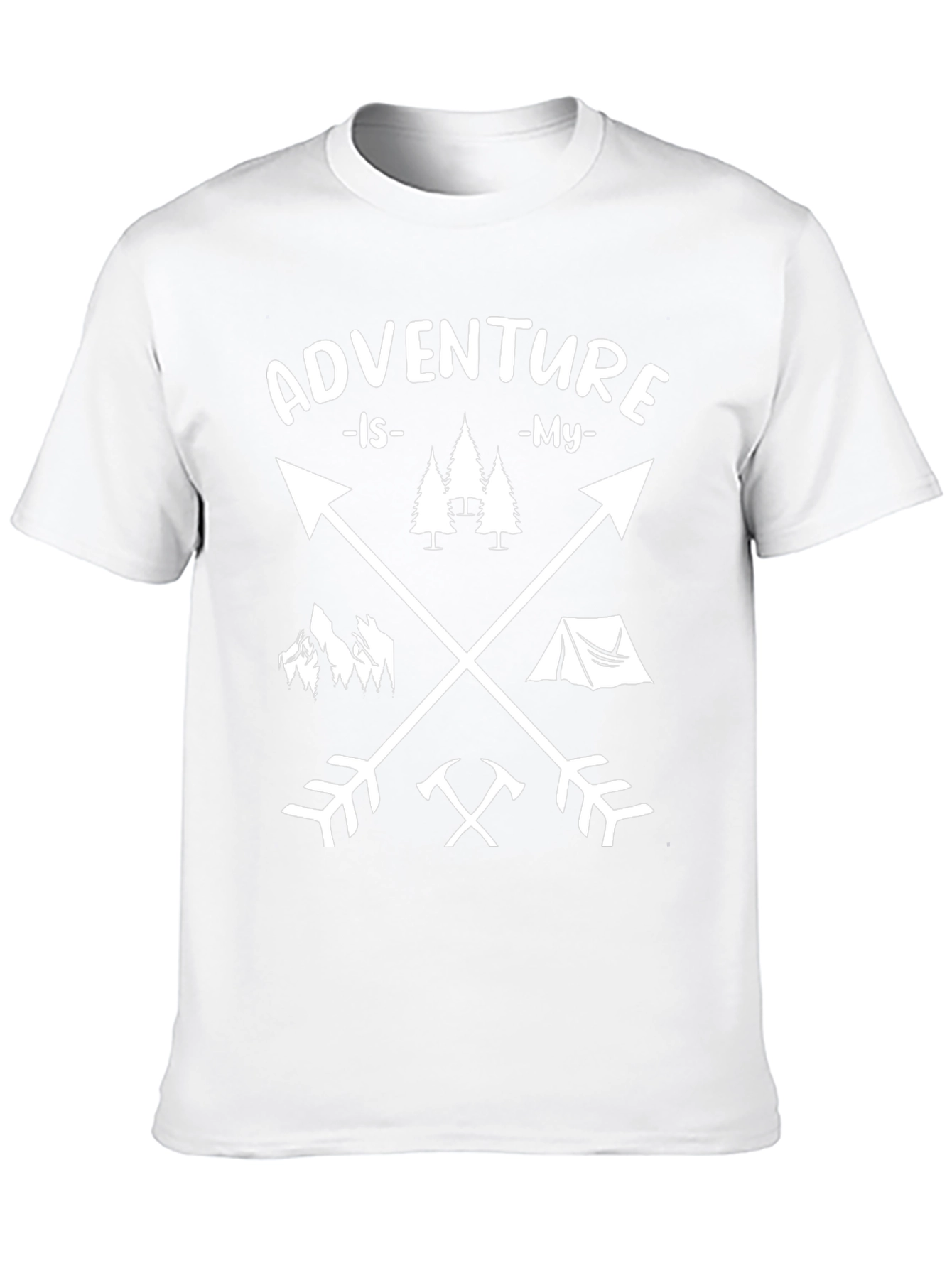 Adventure Is My Arrow T-Shirt - Black