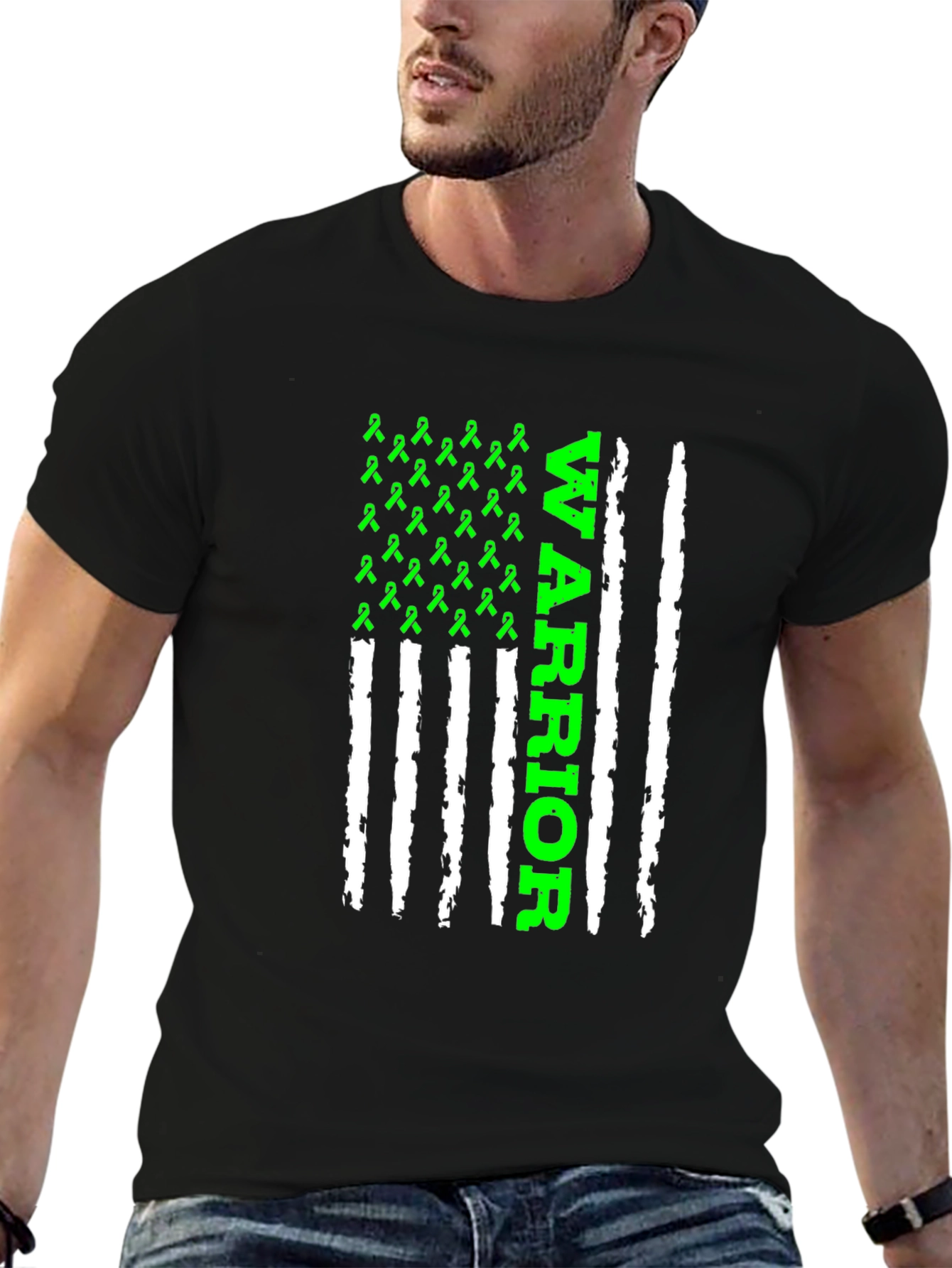 Warrior Awareness Ribbon T-Shirt