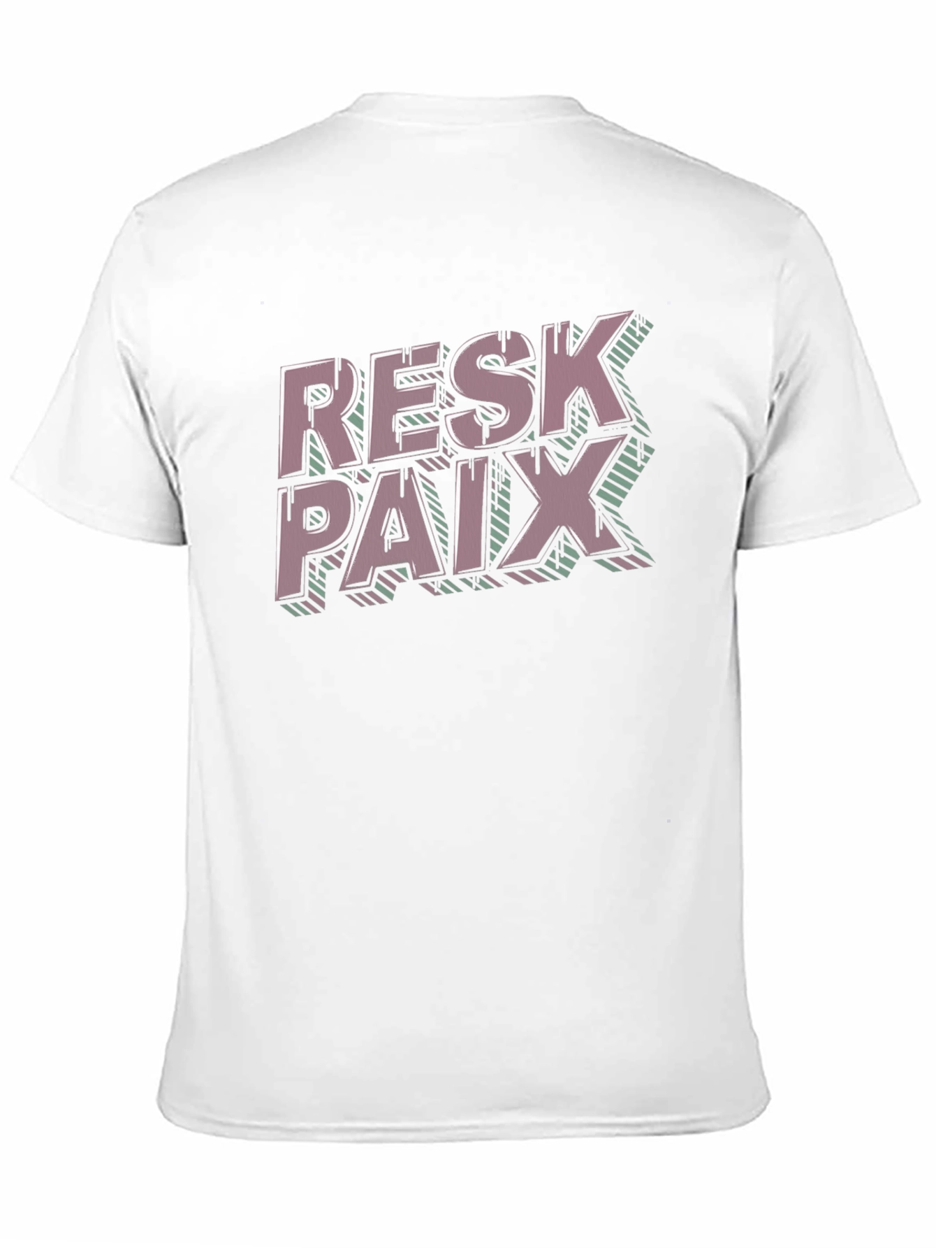 Resk Paix Graphic Tee - Trendy Casual Wear