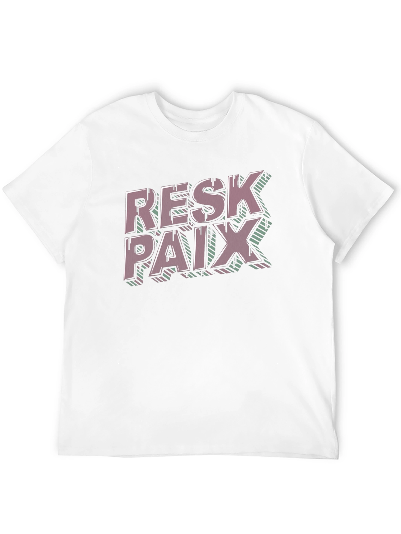 Resk Paix Graphic Tee - Trendy Casual Wear