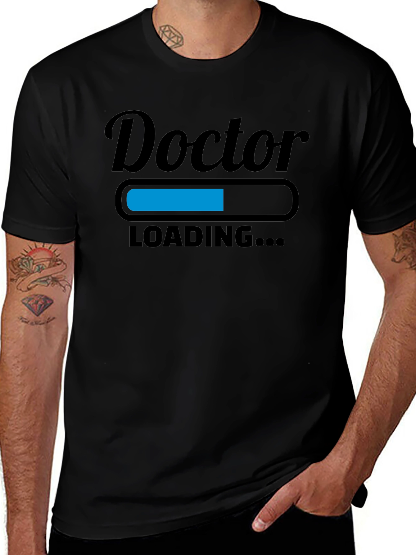 Doctor Loading Funny Graphic T-Shirt