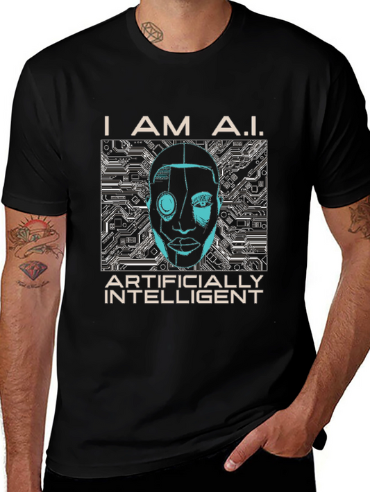 I AM A.I. Artificially Intelligent Graphic T-Shirt
