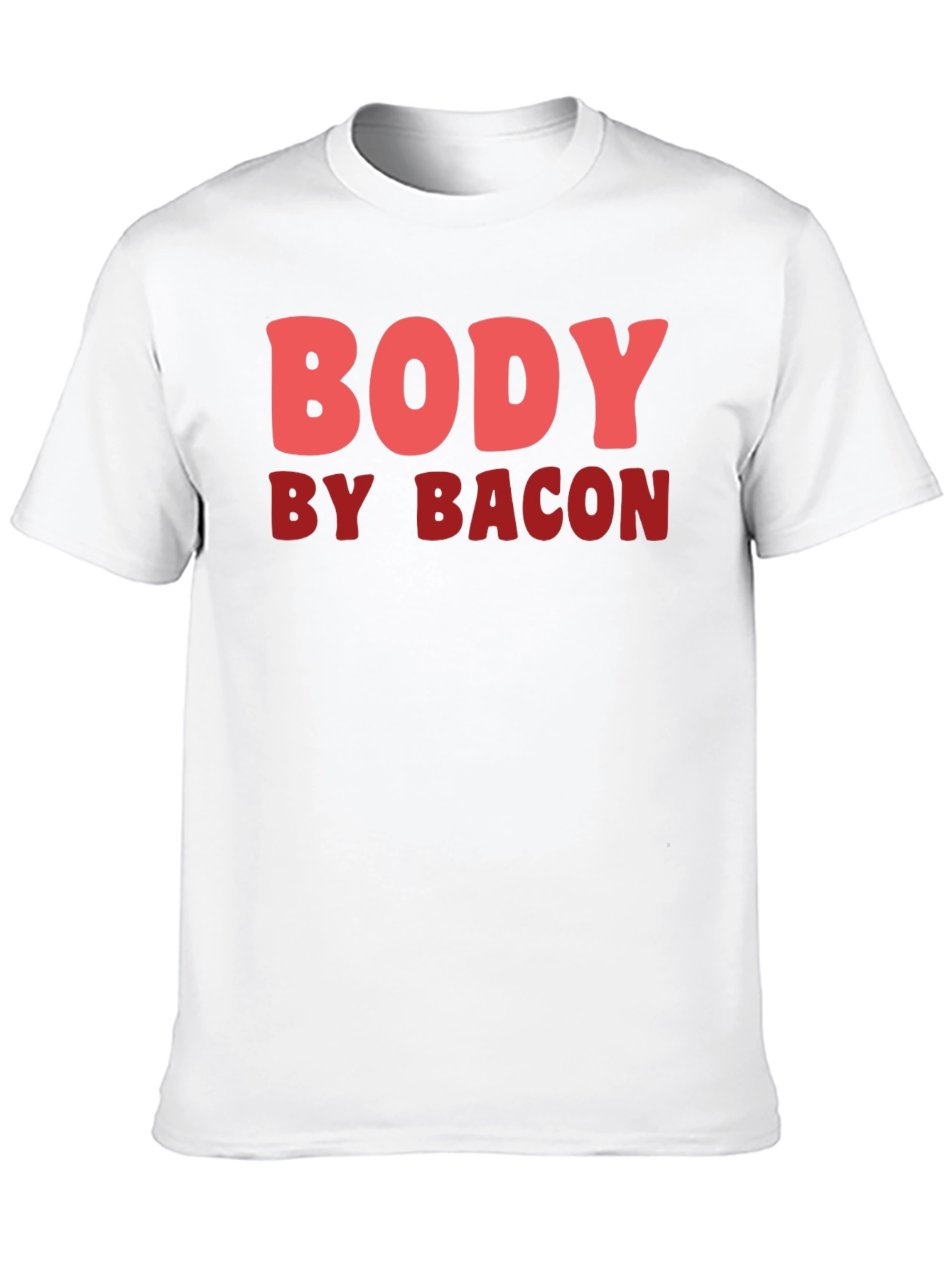 Body by Bacon Mens Black T-Shirt