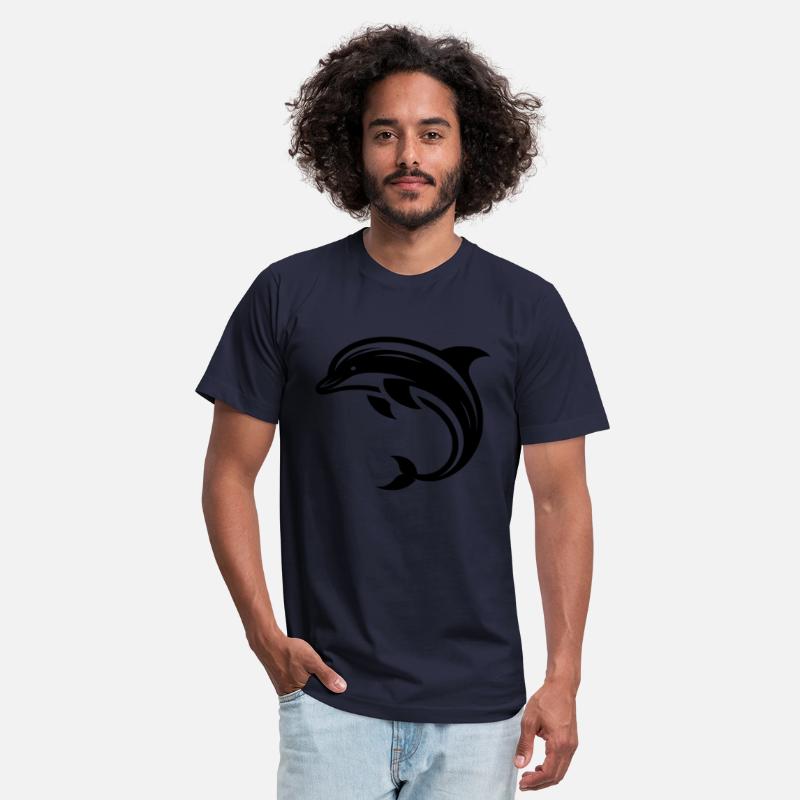 Diver Friends Design Dolphin Jumping