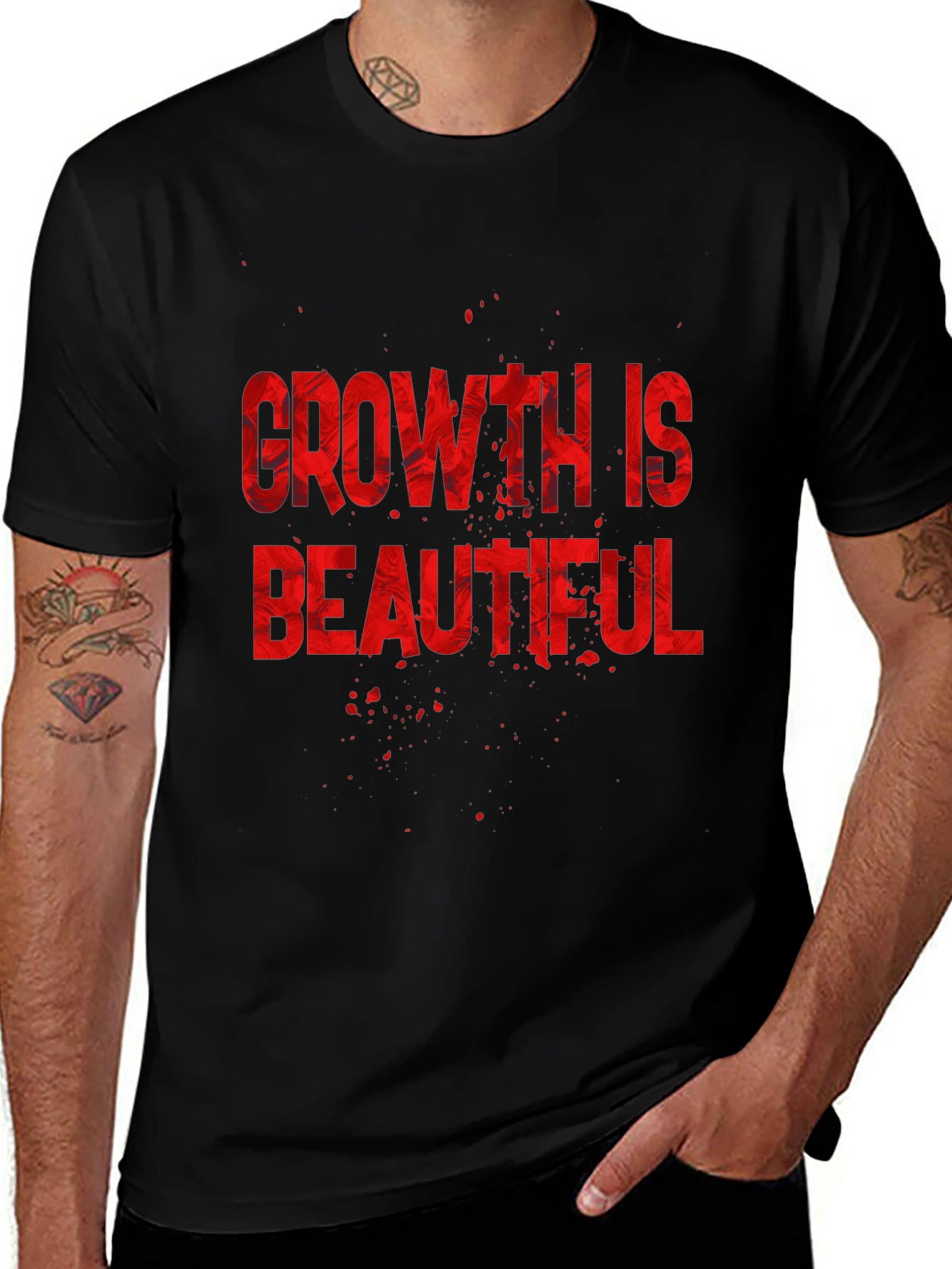 Growth Is Beautiful Graphic Tee