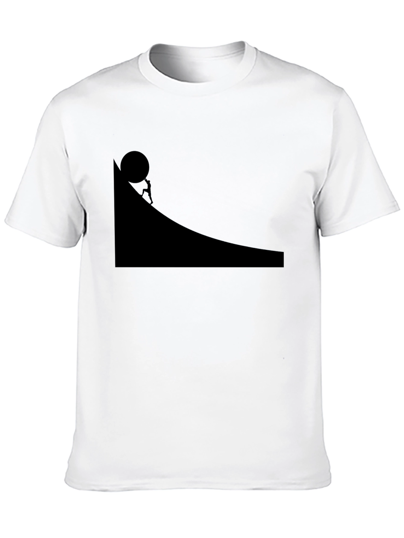 Sisyphus T-Shirt - Classic Myth Design