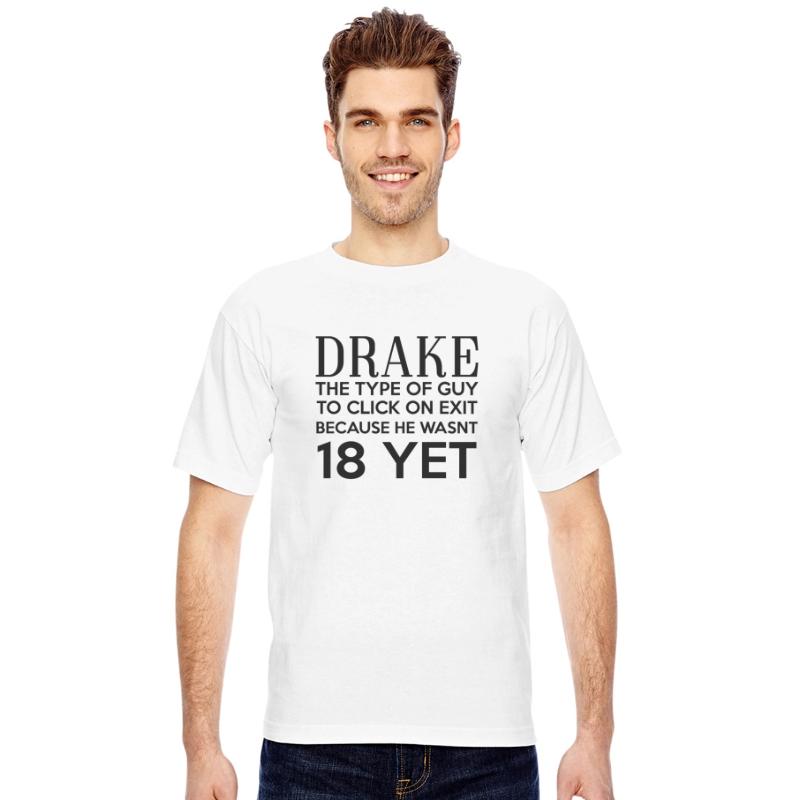 DRAKE THE TYPE OF GUY TO CLICK ON EXIT BECAUSE HE