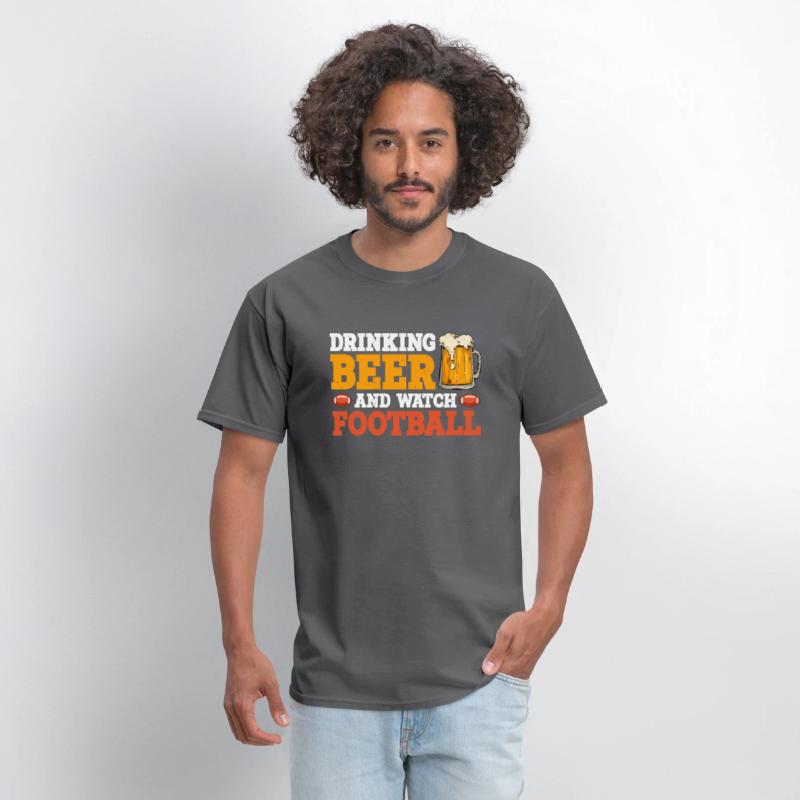 Drinking Beer And Watch Football 2