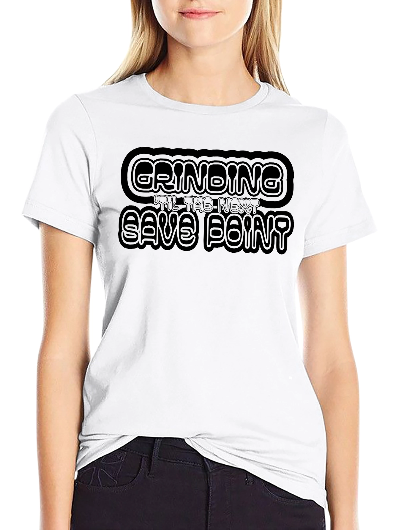 Grinding Until Next Save Point T-Shirt