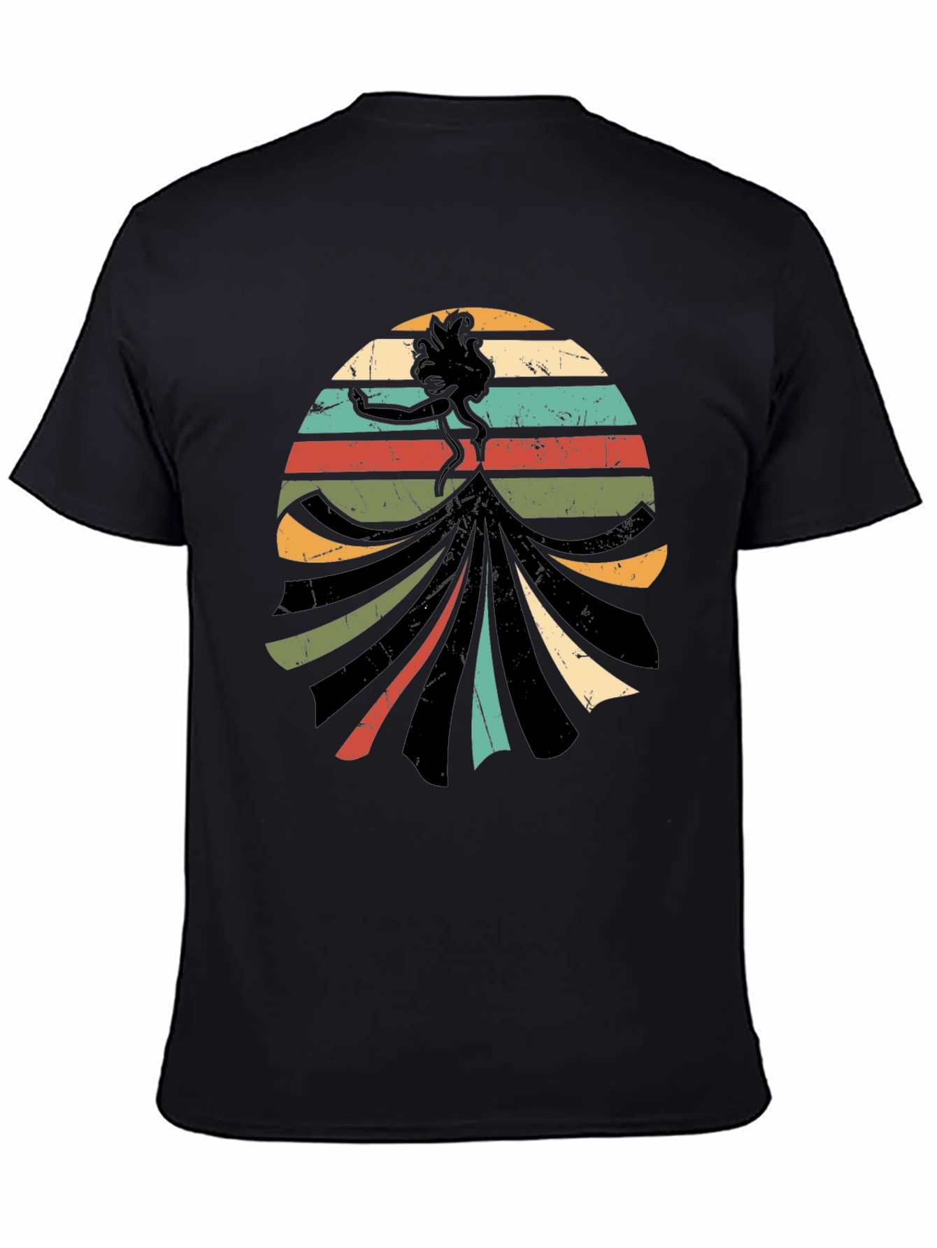Retro Silhouette Graphic T-Shirt