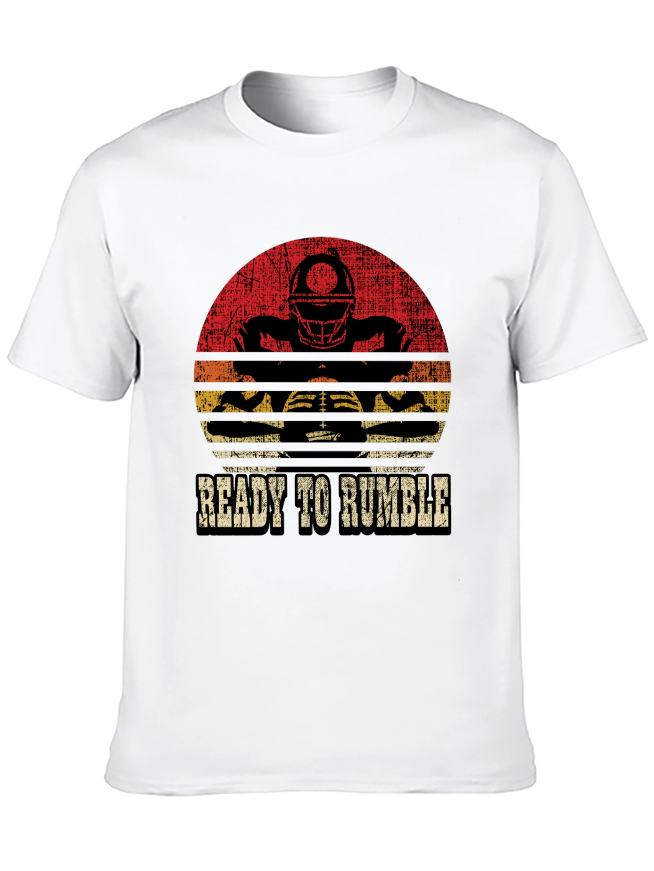 Ready to Rumble Football Graphic T-Shirt