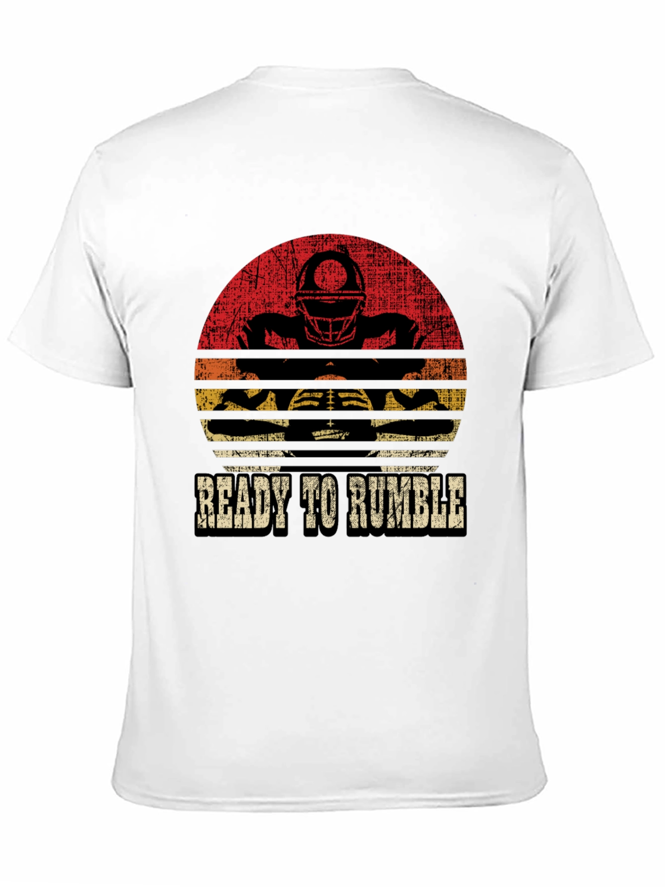 Ready to Rumble Football Graphic T-Shirt