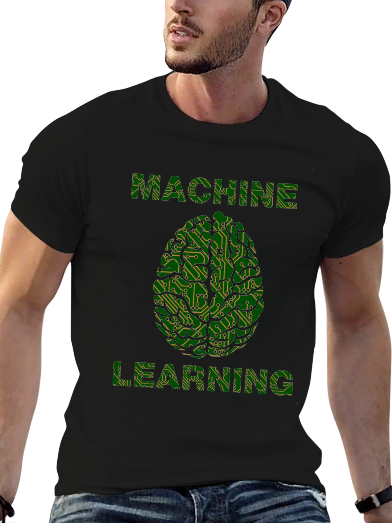 Machine Learning Circuit Brain T-Shirt