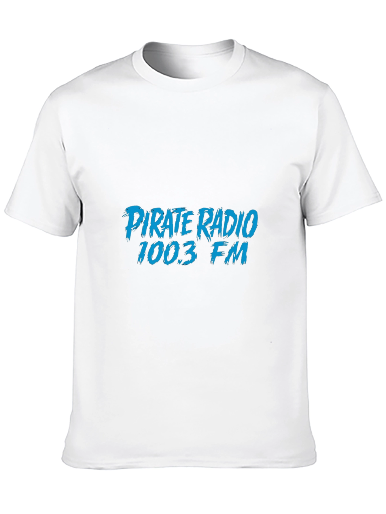 Pirate Radio 100.3 FM Black T-Shirt