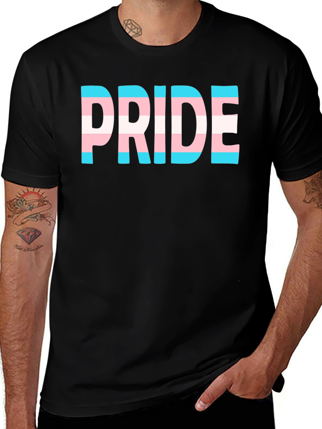 Trans Pride T-Shirt - LGBTQ+ Support