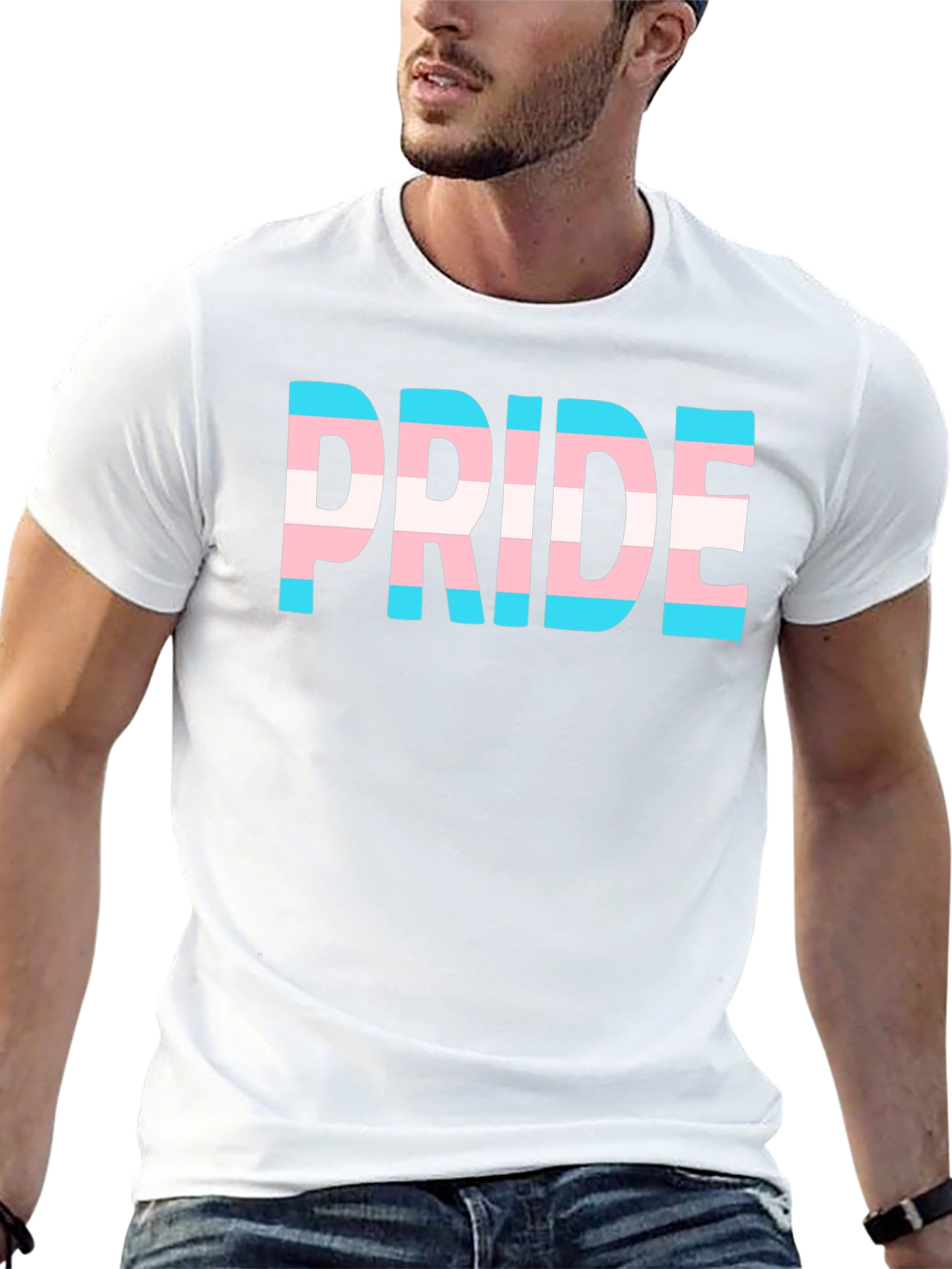 Trans Pride T-Shirt - LGBTQ+ Support