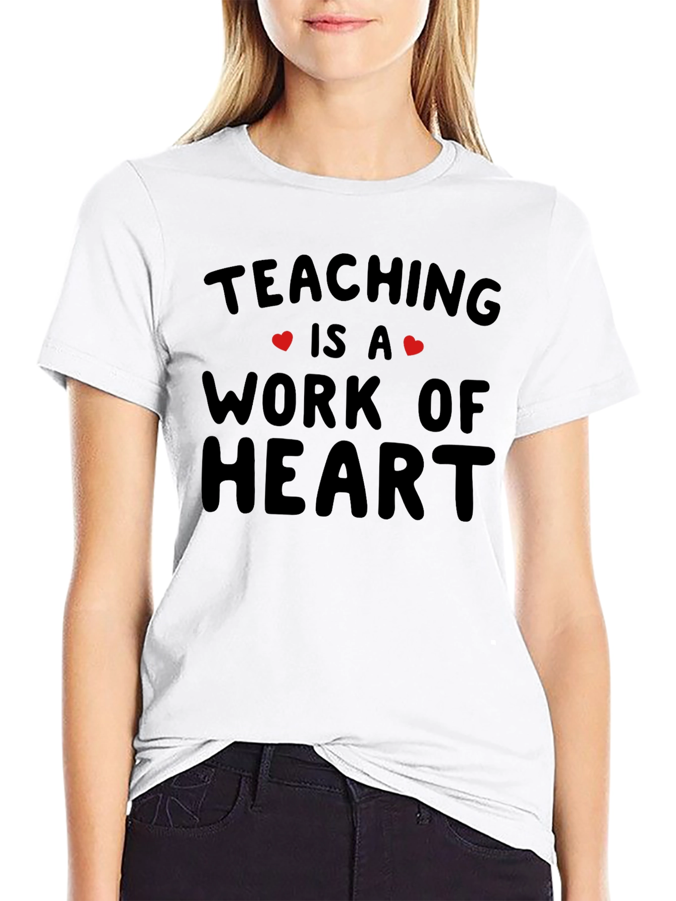 Teaching is a Work of Heart T-Shirt