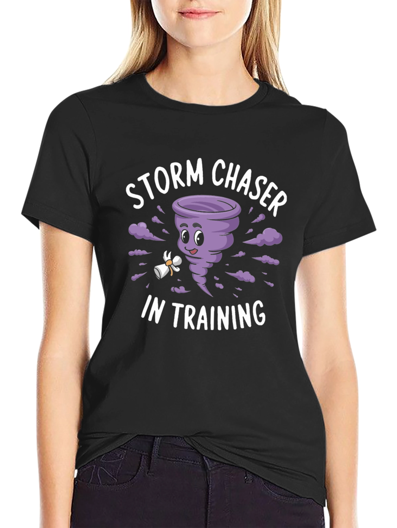 Storm Chaser in Training Graphic Tee