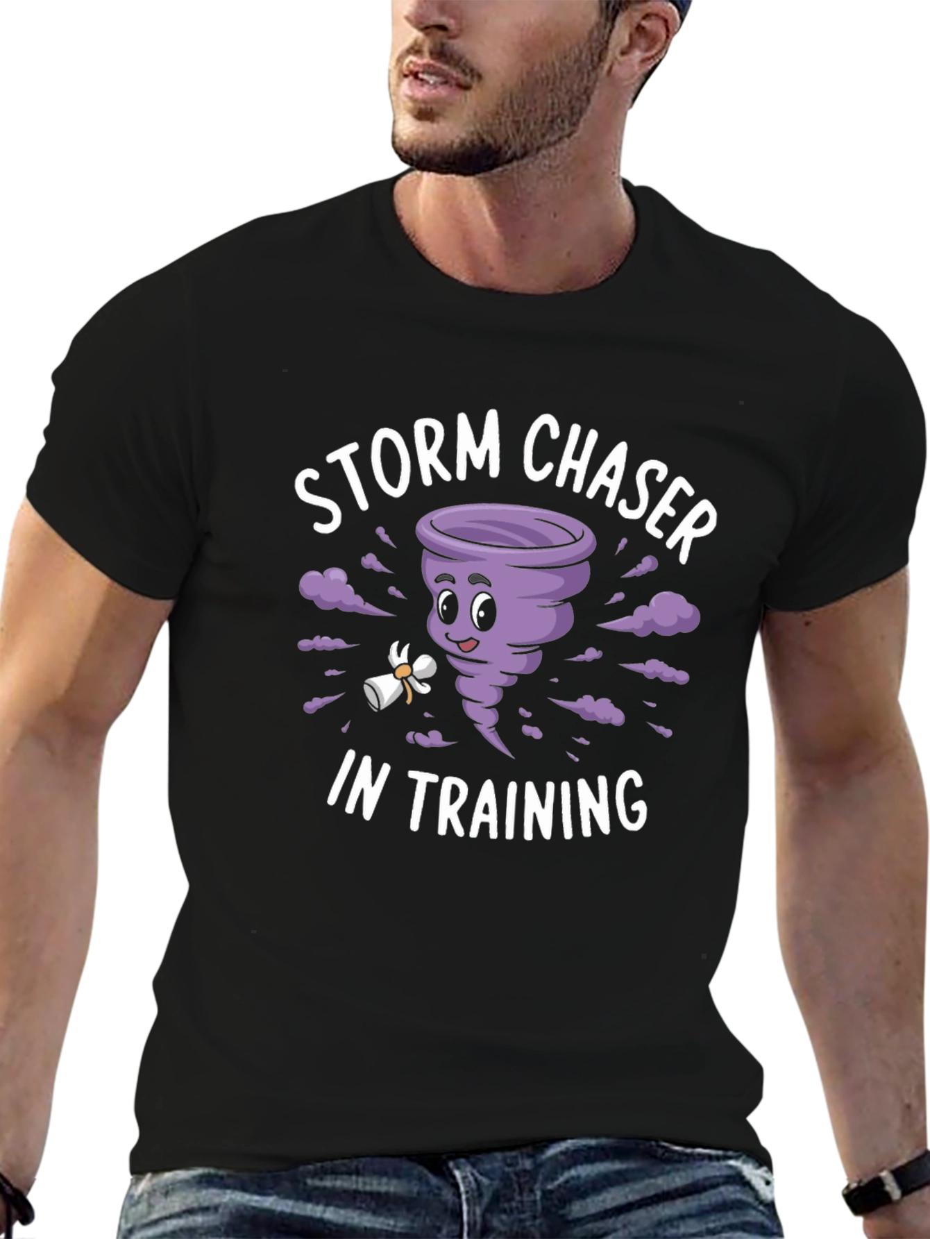Storm Chaser in Training Graphic Tee