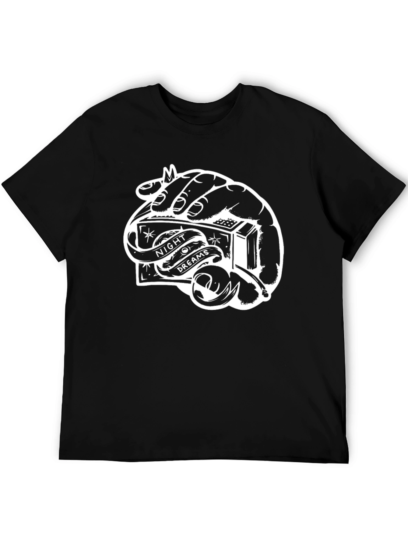 Night Dreams Graphic T-Shirt - Menswear