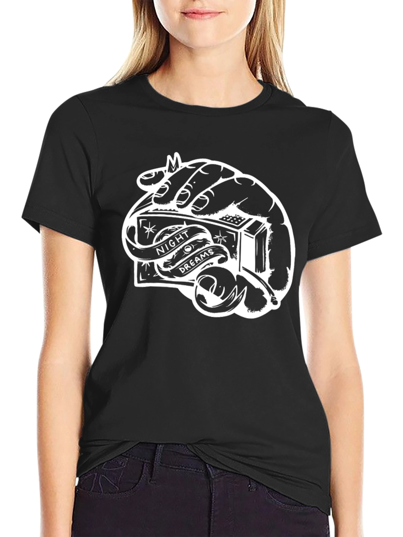 Night Dreams Graphic T-Shirt - Menswear