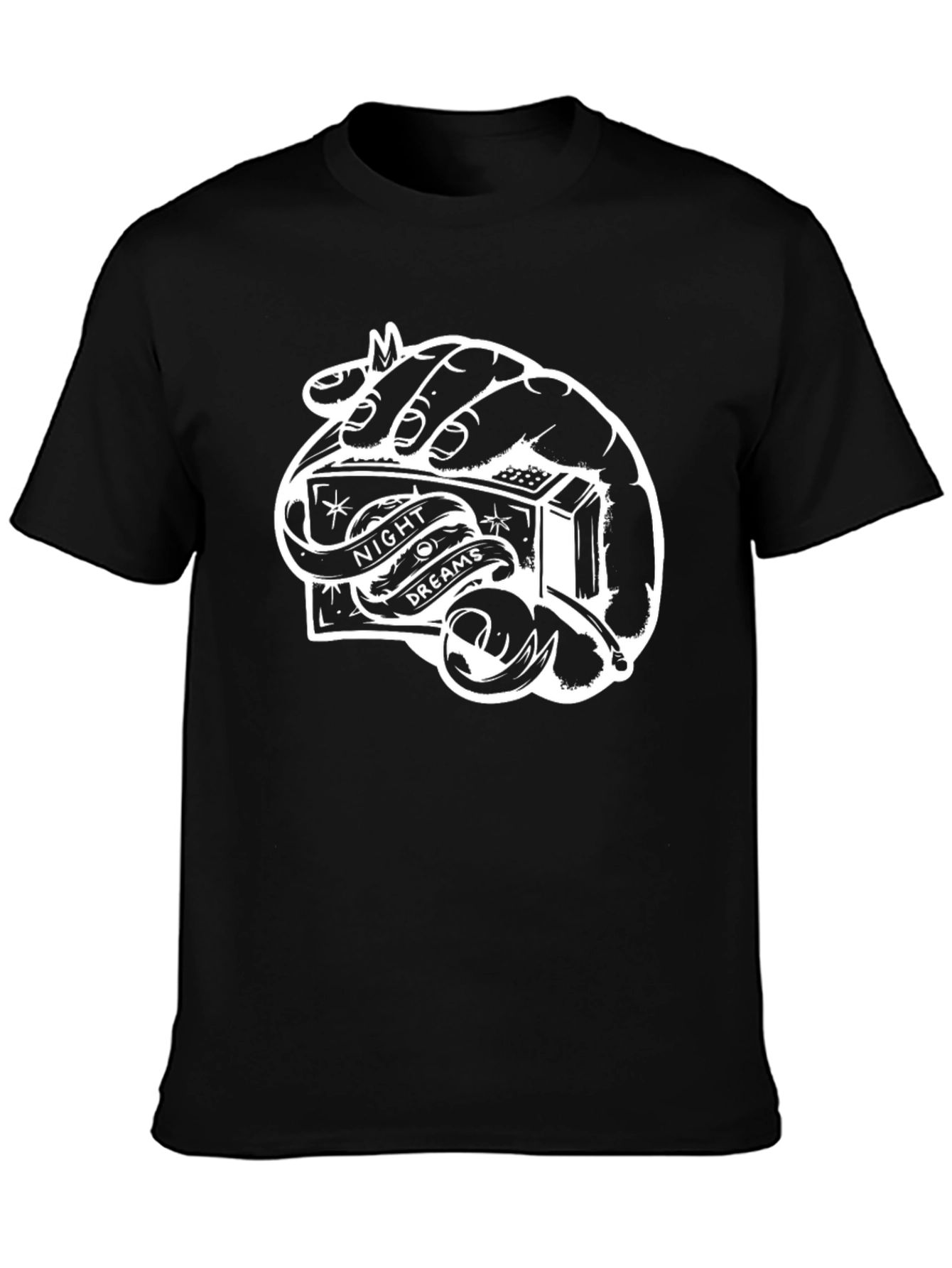 Night Dreams Graphic T-Shirt - Menswear