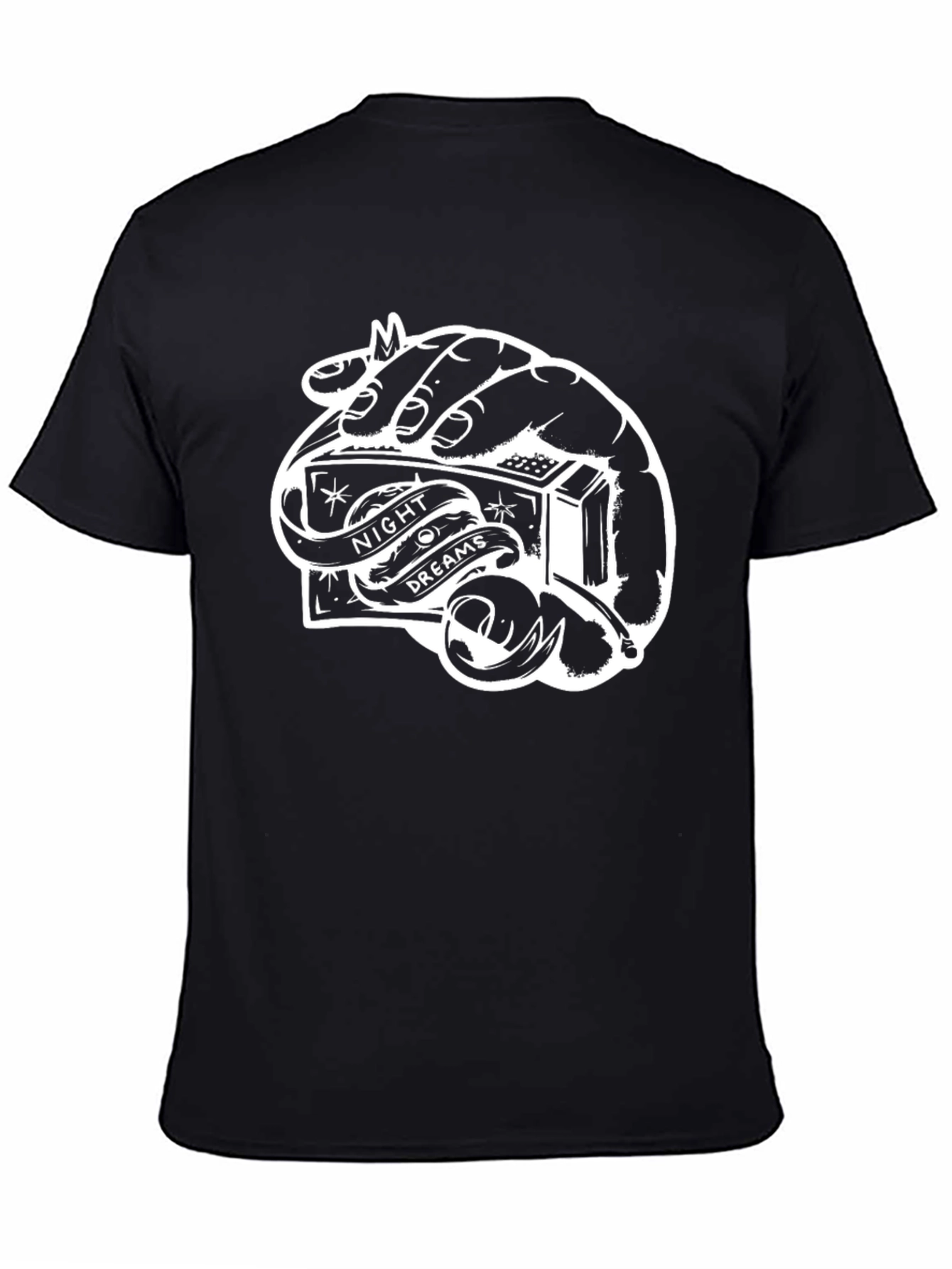 Night Dreams Graphic T-Shirt - Menswear
