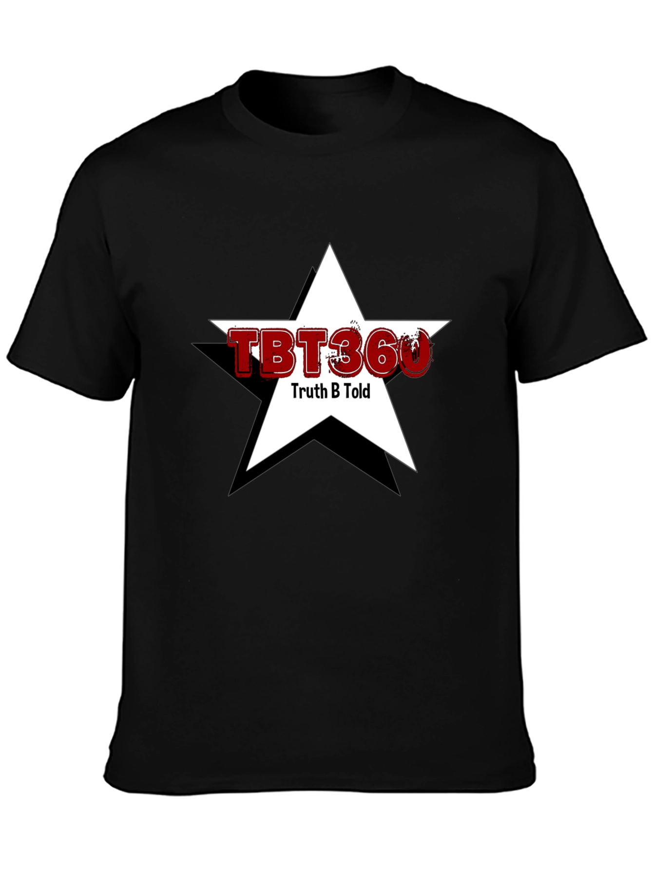 TBT360 Truth Be Told Black Graphic Tee