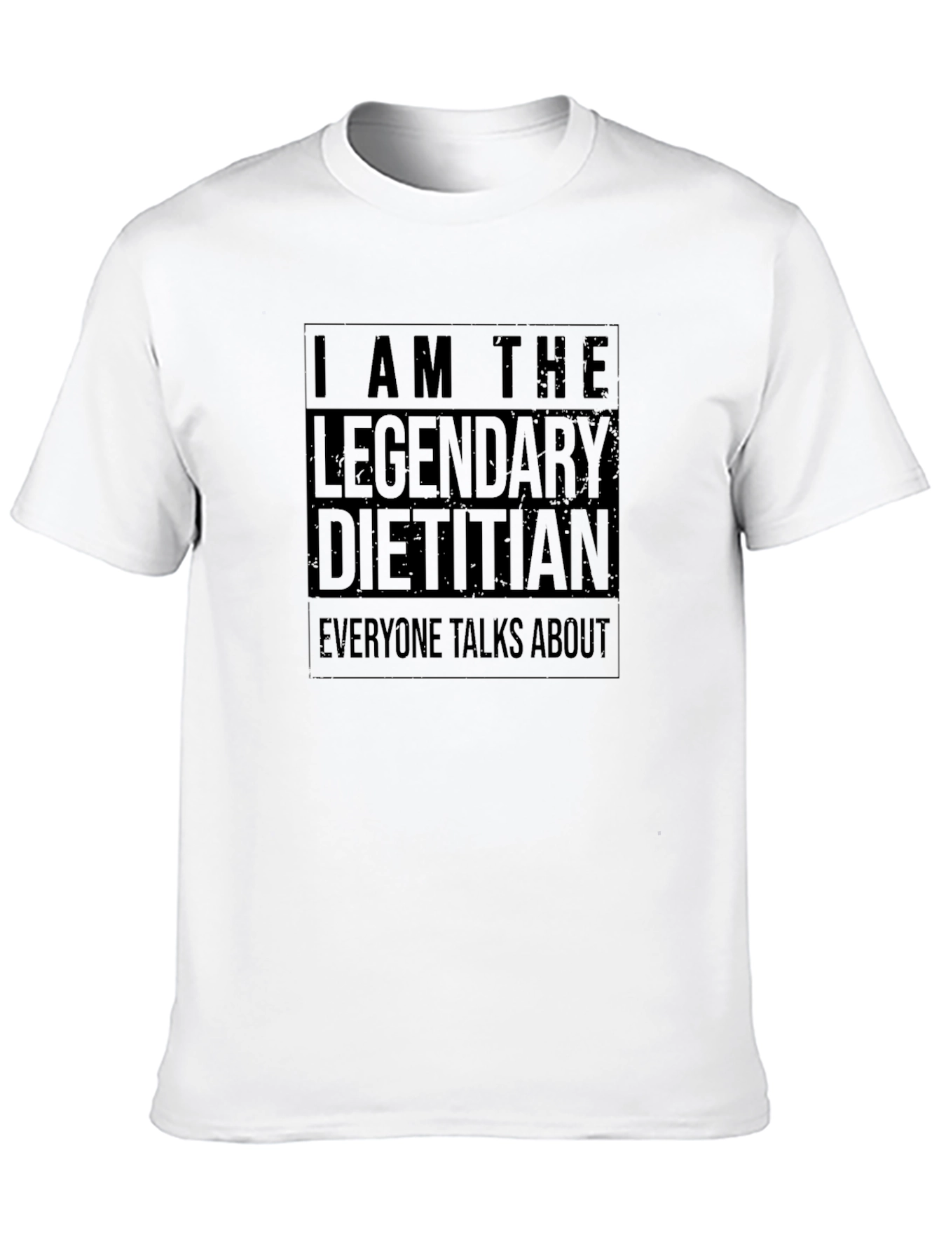 Legendary Dietitian Black Graphic Tee