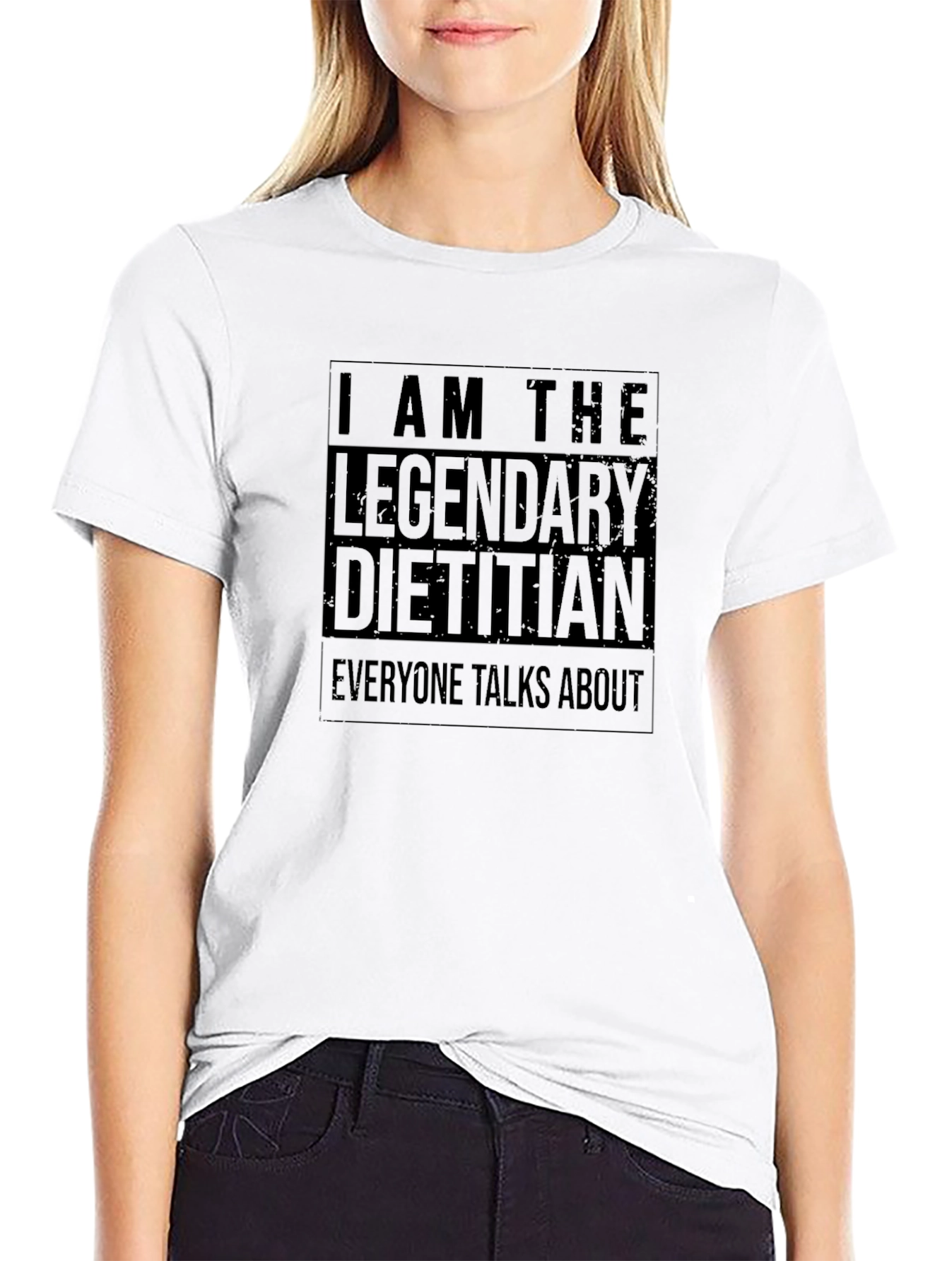 Legendary Dietitian Black Graphic Tee