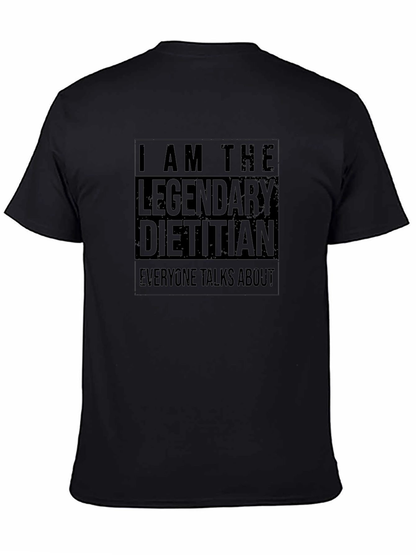 Legendary Dietitian Black Graphic Tee