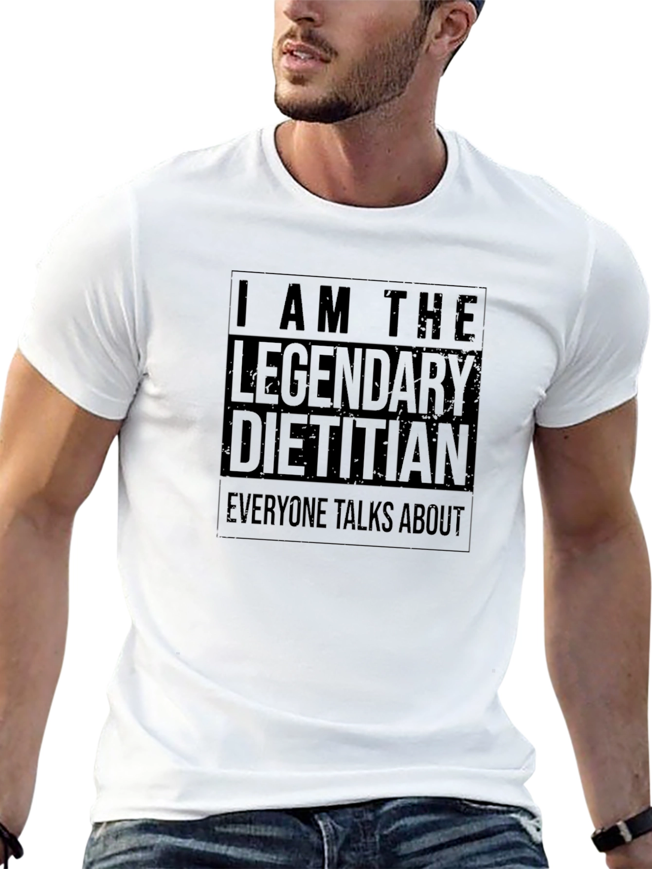 Legendary Dietitian Black Graphic Tee
