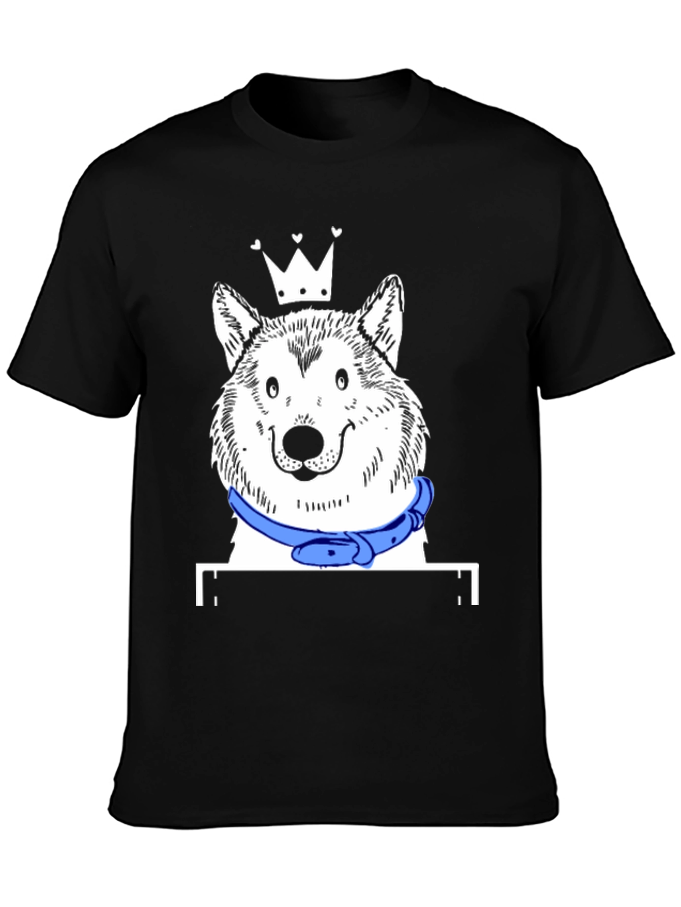 Dog King T-Shirt - Unique Graphic Tee
