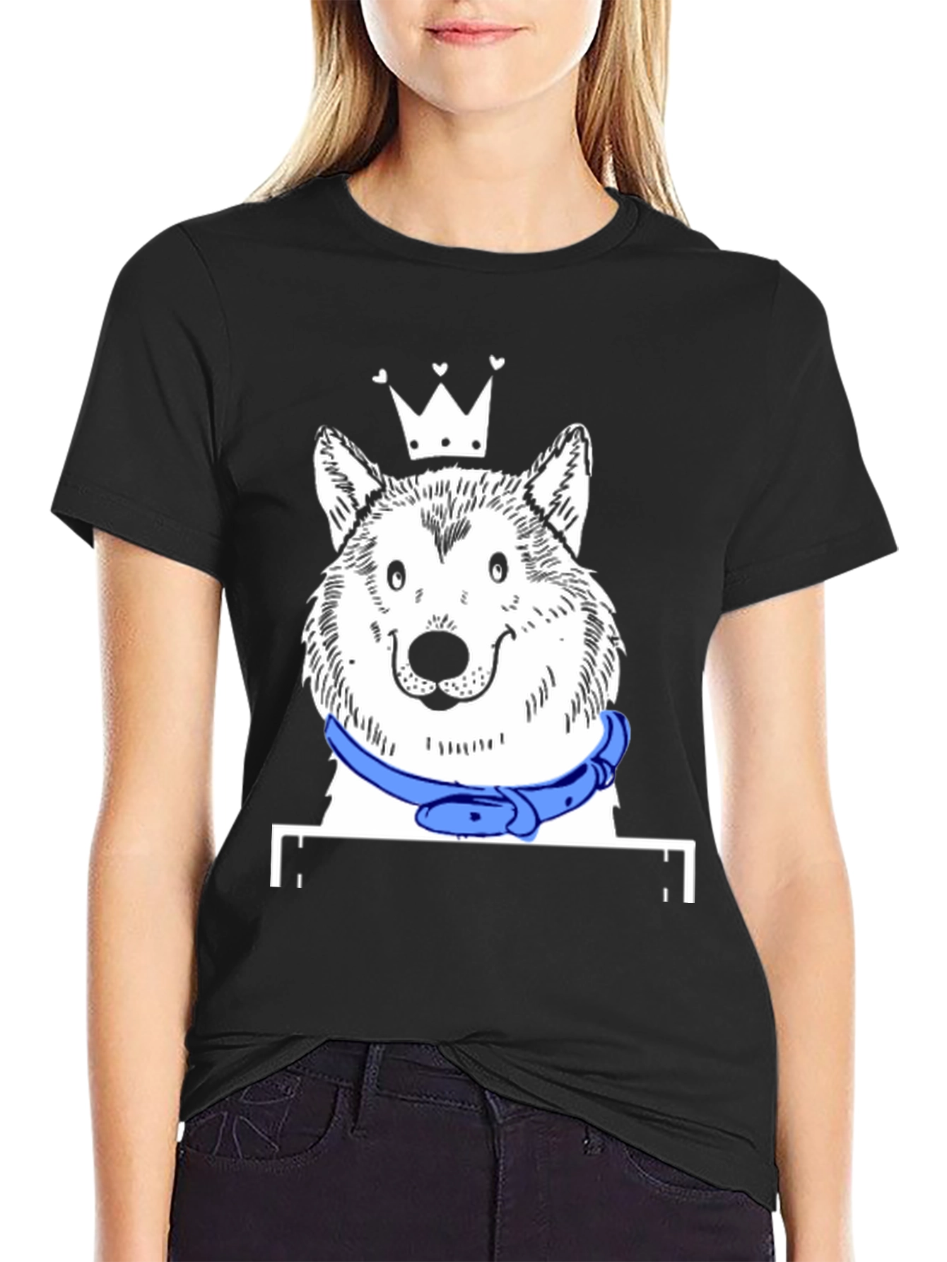 Dog King T-Shirt - Unique Graphic Tee