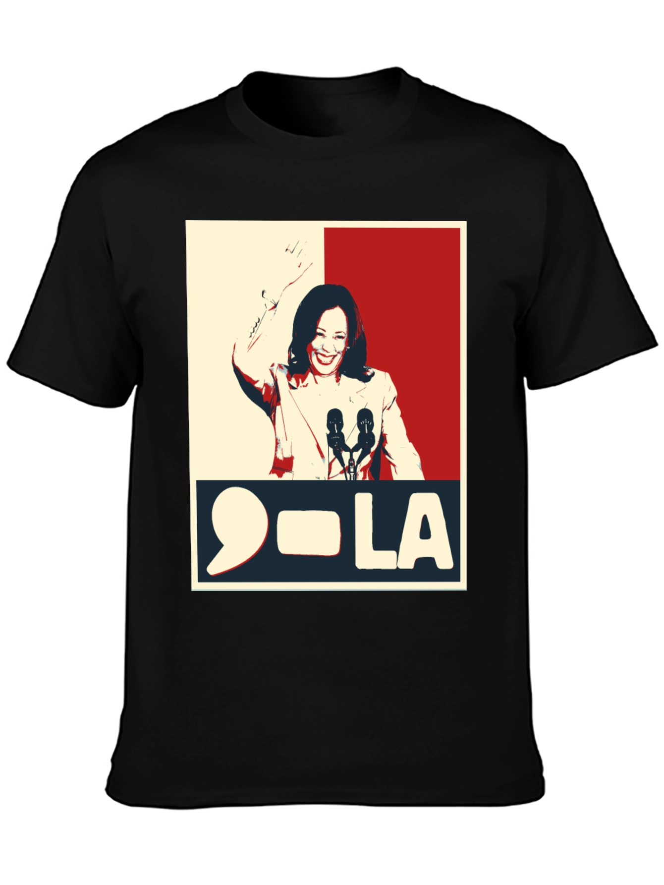Kamala Harris 9-LA Graphic T-Shirt